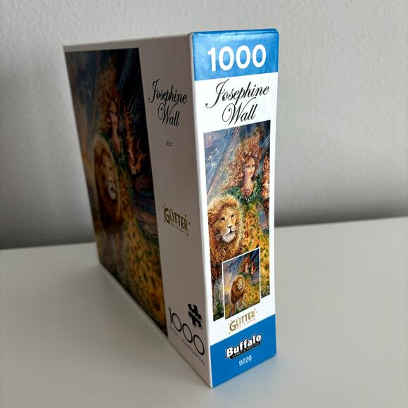 Josephine Wall Leo 1000 Pc Puzzle Glitter Edition Jigsaw Buffalo NEW Astrology - Picture 3 of 5